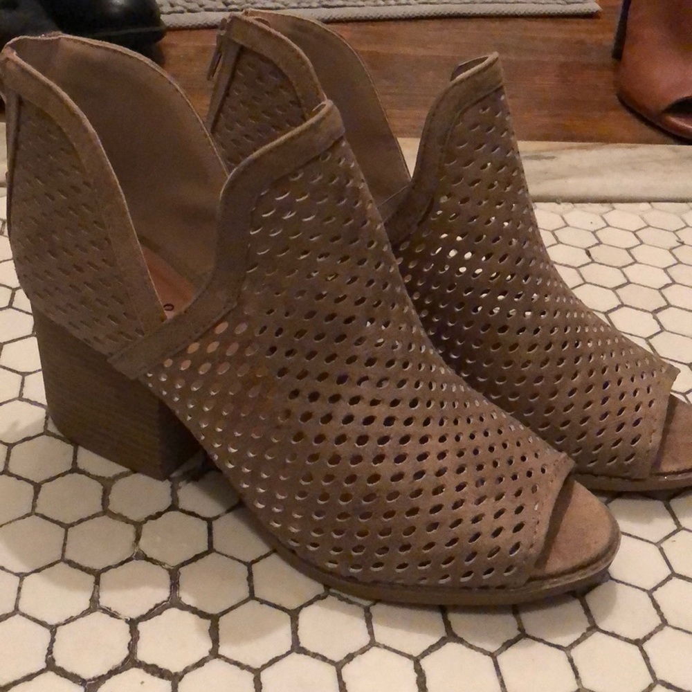 Brand new healed booties!